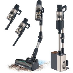 Aspirateur Balai - CECOTEC Conga Rockstar 5500 Hurricane Station Flex