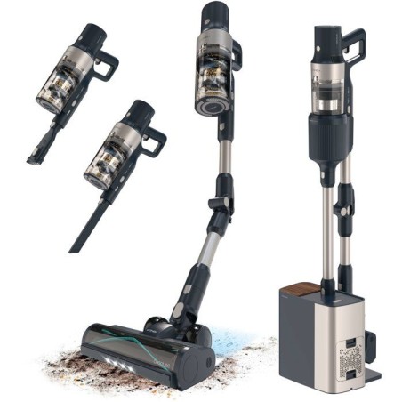 Aspirateur Balai - CECOTEC Conga Rockstar 5500 Hurricane Station Flex