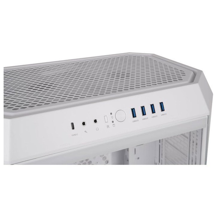 Boîtier PC sans alimentation - THERMALTAKE - The TOWER 600 Snow - Moyen tour - Format ATX - 2x140mm inclus - Blanc Boîtier PC sans alimentation - THERMALTAKE - The TOWER 600 Snow - Moyen tour - Format ATX - 2x140mm inclus - Blanc