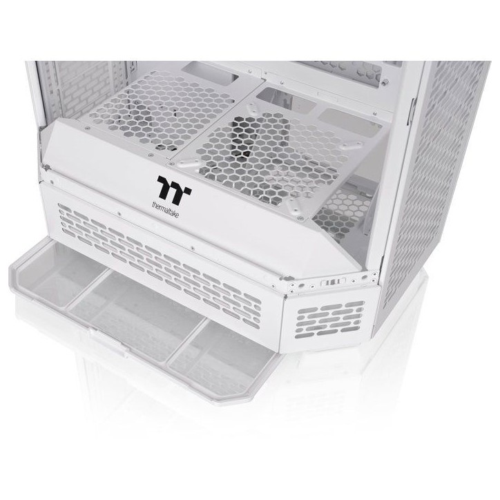 Boîtier PC sans alimentation - THERMALTAKE - The TOWER 600 Snow - Moyen tour - Format ATX - 2x140mm inclus - Blanc Boîtier PC sans alimentation - THERMALTAKE - The TOWER 600 Snow - Moyen tour - Format ATX - 2x140mm inclus - Blanc