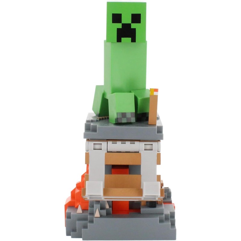 Figurine Minecraft Creeper - EXQUISITE GAMING - Cable Guys - Support