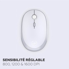 Clavier et souris sans fil - Mobility Lab - Modele ergonomique - 2.4Gh