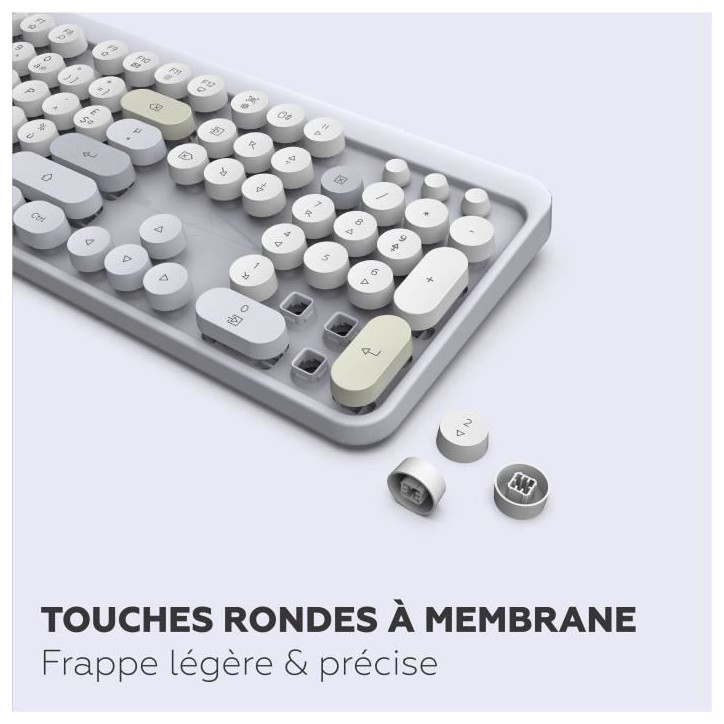 Clavier et souris sans fil - Mobility Lab - Modele ergonomique - 2.4Ghz - Capteur optique - Noir Clavier et souris sans fil - Mobility Lab - Modele ergonomique - 2.4Ghz - Capteur optique - Noir
