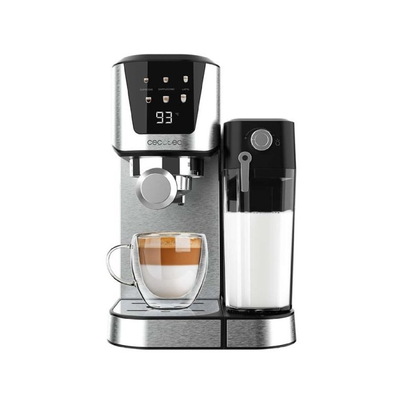 Machine a café - CECOTEC - Power Espresso 20 Cream - 1350 W - 20 bars
