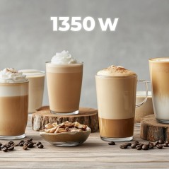 Machine a café - CECOTEC - Power Espresso 20 Cream - 1350 W - 20 bars - 1 L - Inox