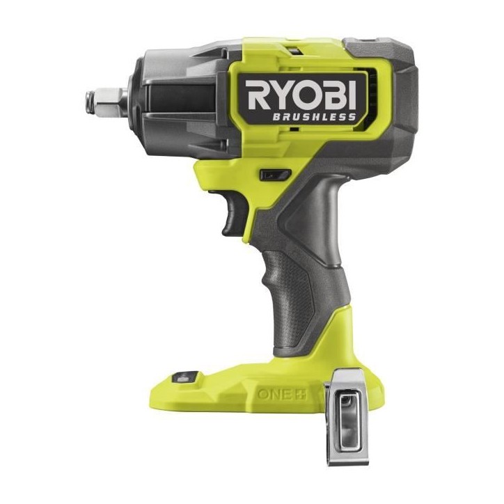 Boulonneuse a chocs - RYOBI - Brushless - 18V - 4 modes : 200 / 350 / 700 Nm - Desserrage 900 Nm - Emmanchement carré 1/2Boulon Boulonneuse a chocs - RYOBI - Brushless - 18V - 4 modes : 200 / 350 / 700 Nm - Desserrage 900 Nm - Emmanchement carré 1/2Boulon