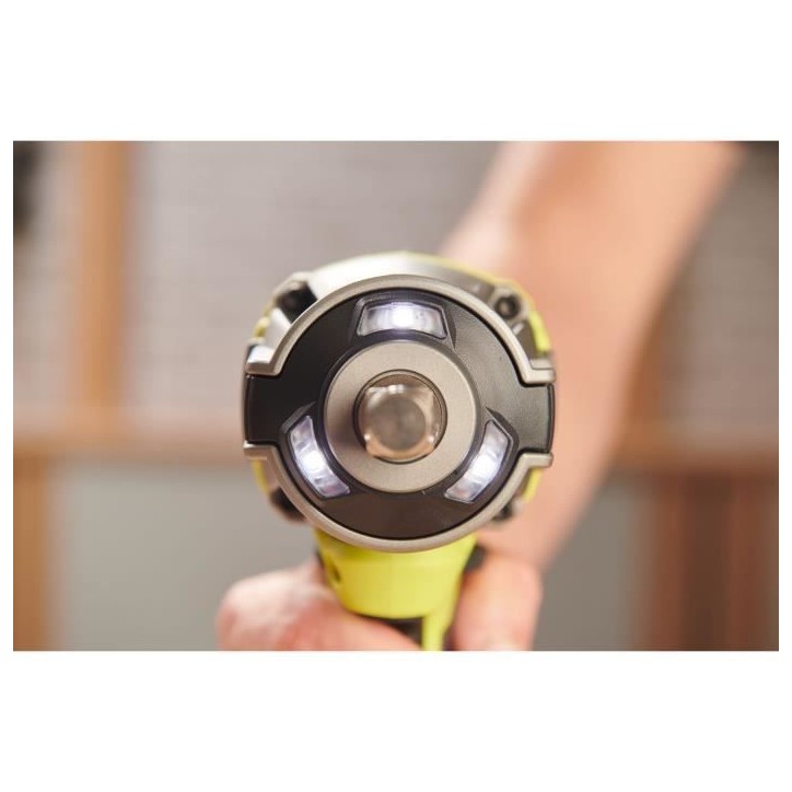 Boulonneuse a chocs - RYOBI - Brushless - 18V - 4 modes : 200 / 350 / 700 Nm - Desserrage 900 Nm - Emmanchement carré 1/2Boulon Boulonneuse a chocs - RYOBI - Brushless - 18V - 4 modes : 200 / 350 / 700 Nm - Desserrage 900 Nm - Emmanchement carré 1/2Boulon