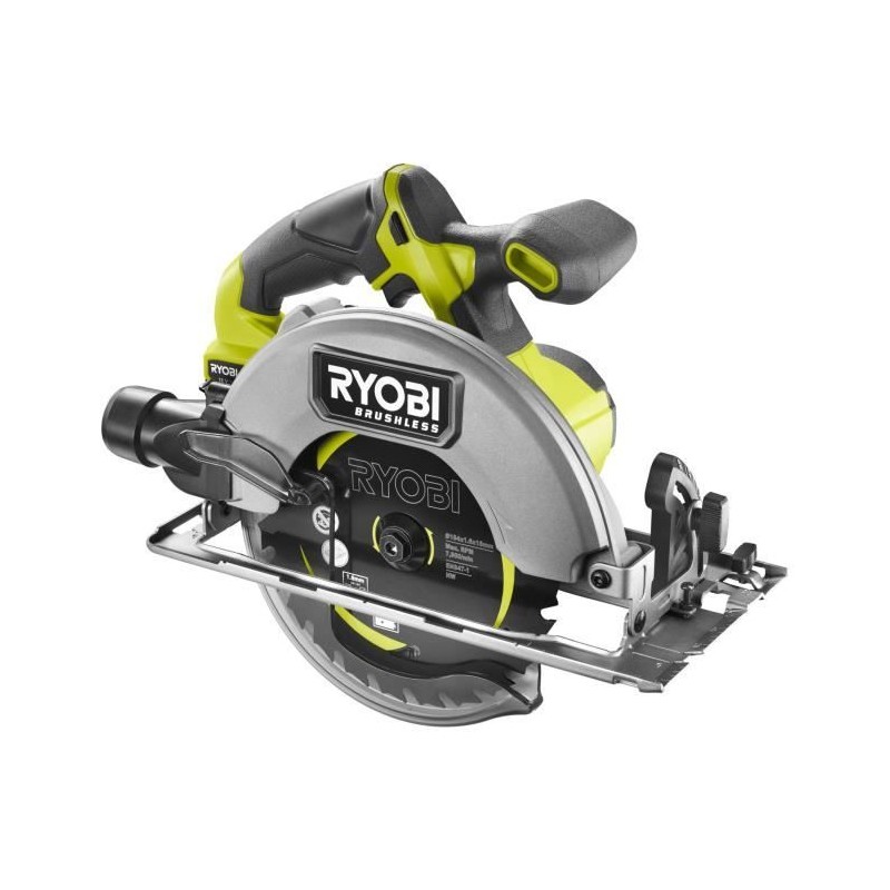 Scie circulaire - RYOBI - Brushless - Moteur sans charbons - 18V - Dia