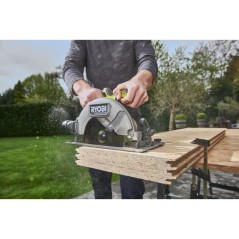 Scie circulaire - RYOBI - Brushless - Moteur sans charbons - 18V - Dia