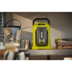 Chargeur - RYOBI - 36 V ultra rapide 10 A - Variation du courant de ch