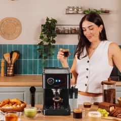 Machine a café - CECOTEC - Espresso 20 Pro Latte - 1350 W - 20 bars -
