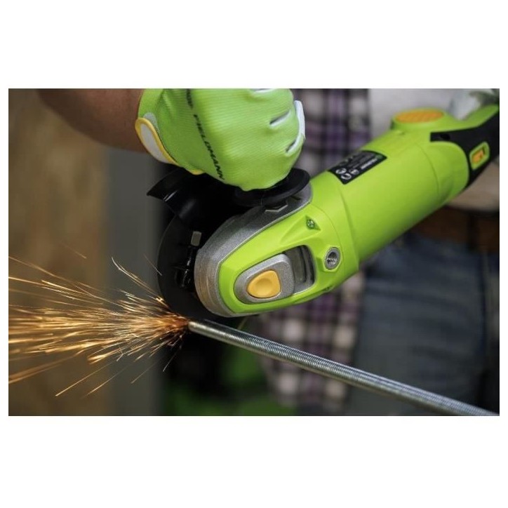 Meuleuse d'angle - FIELDMANN - FDB 201401-E - 1400 W - 150 mm - Vitesse réglable jusqu'a 8600 tr/min Meuleuse d'angle - FIELDMANN - FDB 201401-E - 1400 W - 150 mm - Vitesse réglable jusqu'a 8600 tr/min