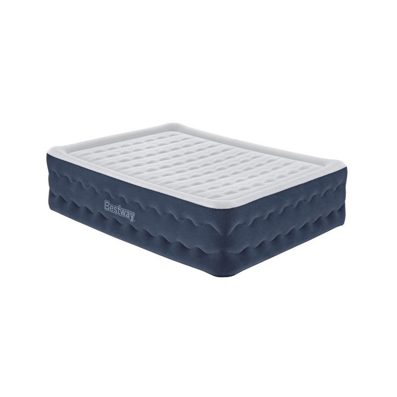 BESTWAY Bestway Lit gonflable 2 places TruLeisure pompe électrique in