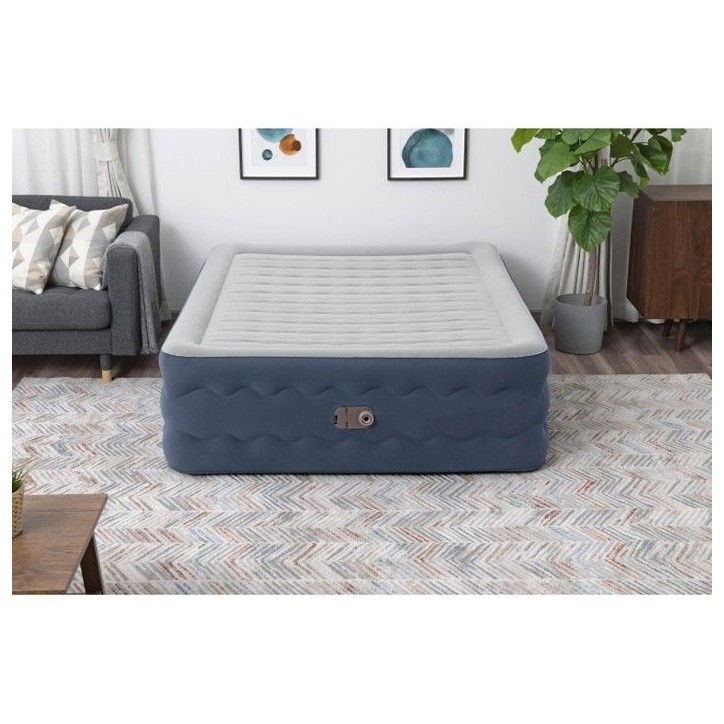 BESTWAY Bestway Lit gonflable 2 places TruLeisure pompe électrique intégrée 203x152x51cm BESTWAY Bestway Lit gonflable 2 places TruLeisure pompe électrique intégrée 203x152x51cm