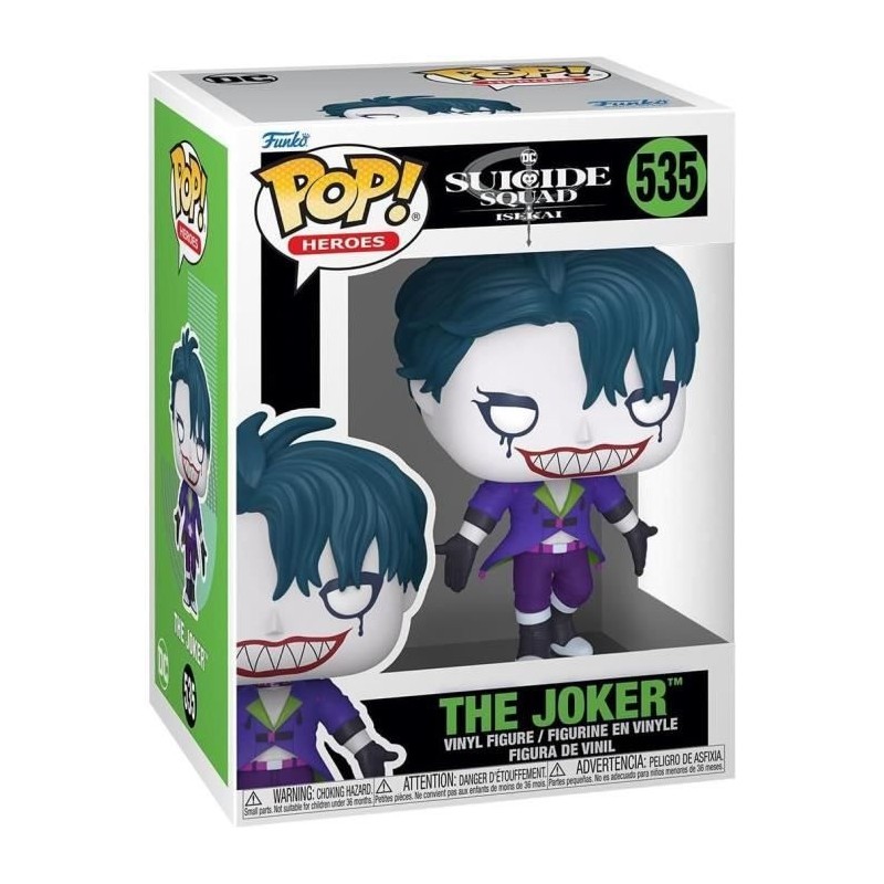 Figurine - Funko Pop! - Joker - 9 cm - DC Comics - Emballage boîte-fe