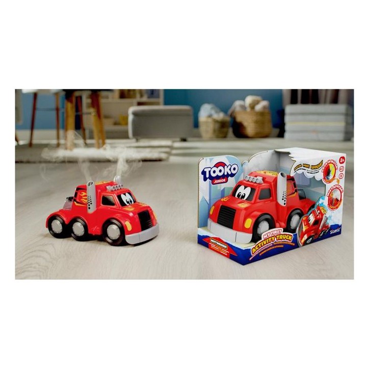 Camion d'activités - TOOKO - 81478 - Motorisé - Sonore et lumineux - Pour enfants a partir de 2 ans Camion d'activités - TOOKO - 81478 - Motorisé - Sonore et lumineux - Pour enfants a partir de 2 ans