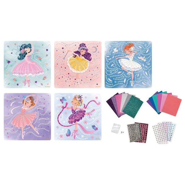 Mosaiques - SYCOMORE - Stick'N Fun - Princesses ballerine - Des 5 ans Mosaiques - SYCOMORE - Stick'N Fun - Princesses ballerine - Des 5 ans
