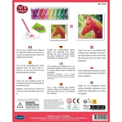 Création a base de mini strass - SENTOSPHERE - Art & Créations - Can