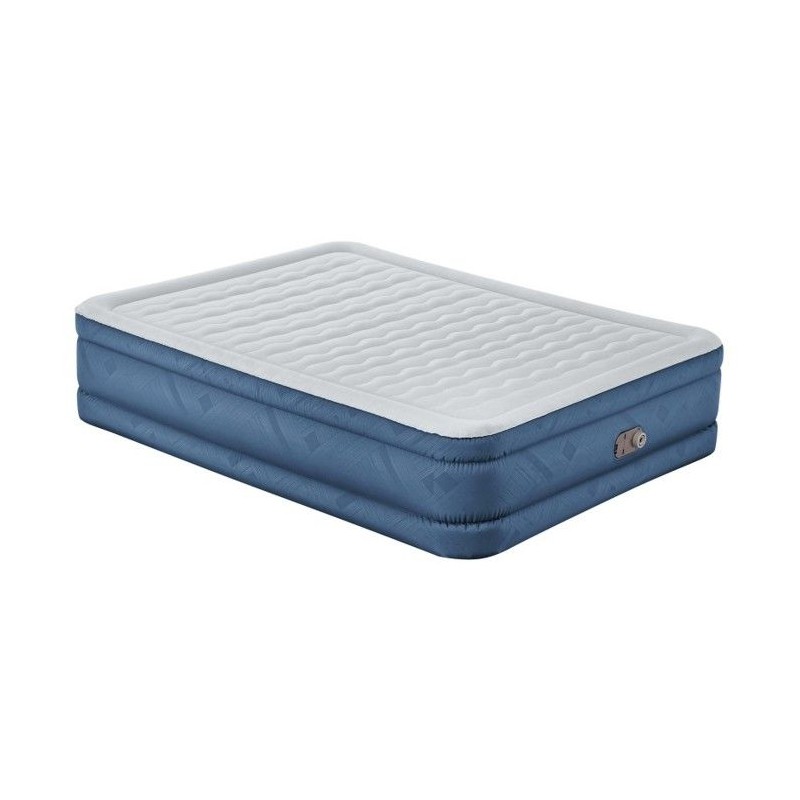 BESTWAY Bestway Lit gonflable 2 places 203x152x46cm avec pompe électr