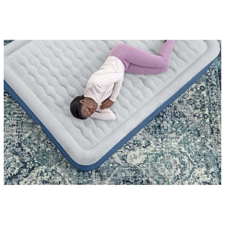 BESTWAY Bestway Lit gonflable 2 places 203x152x46cm avec pompe électrique intégrée BESTWAY Bestway Lit gonflable 2 places 203x152x46cm avec pompe électrique intégrée