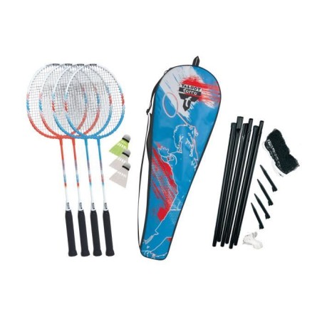 Set de badminton - TALBOT TORRO - 4 Fighter - 4 raquettes - Cordage m
