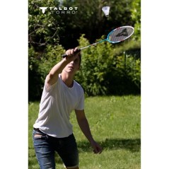 Set de badminton - TALBOT TORRO - 4 Fighter - 4 raquettes - Cordage m