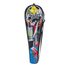 Set de badminton - TALBOT TORRO - 4 Fighter - 4 raquettes - Cordage m