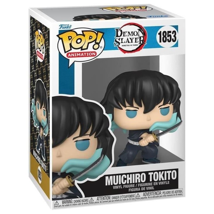 Figurine - Funko Pop! - Demon Slayer - Muichiro Tokito - 10 cm - Version Chase possible Figurine - Funko Pop! - Demon Slayer - Muichiro Tokito - 10 cm - Version Chase possible