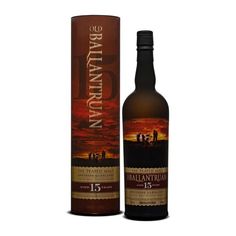 Old Ballantruan - Peated - 15 ans - Whisky Single Malt - 50,0 % Vol. -