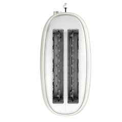 Grille-pain vintage - SWEISS - GRV8 - 2 fentes - 1500 W - Beige