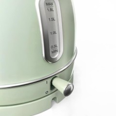 Bouilloire vintage - SWEISS - KTL7 - 2200 W - 1,8 L - Socle 360° - Ve