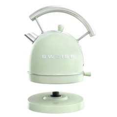 Bouilloire vintage - SWEISS - KTL7 - 2200 W - 1,8 L - Socle 360° - Ve