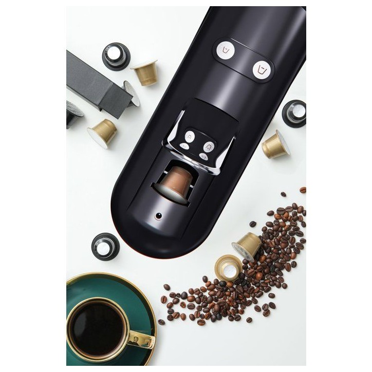 Machine a café a capsules - ARTHUR MARTIN - AMN230N - Expresso & Lungo - 1400 W - Noir Machine a café a capsules - ARTHUR MARTIN - AMN230N - Expresso & Lungo - 1400 W - Noir