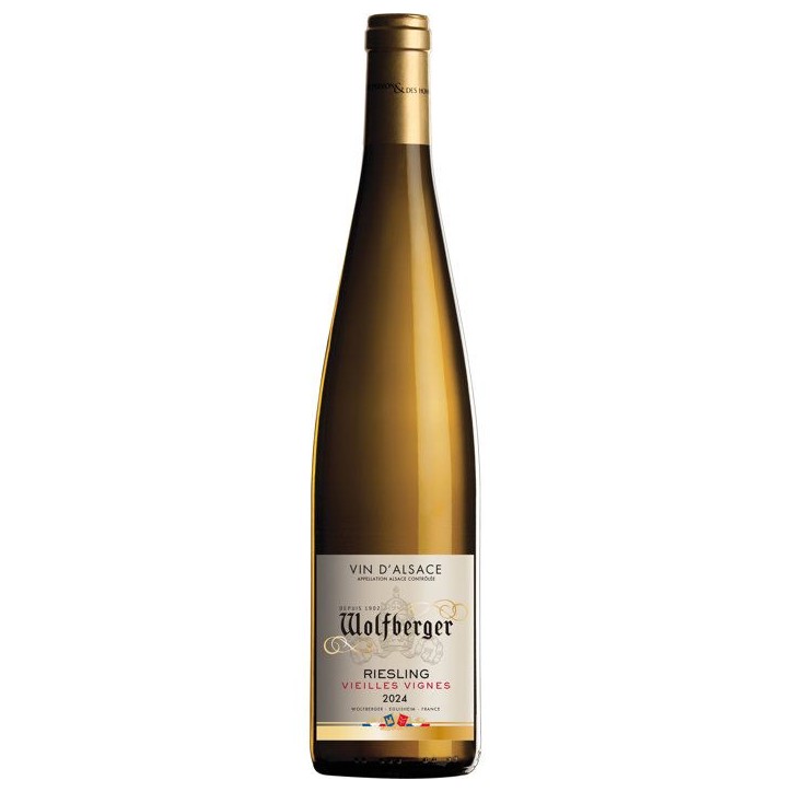 Wolfberger Vieilles Vignes 2024 Alsace Riesling - Vin blanc d'Alsace