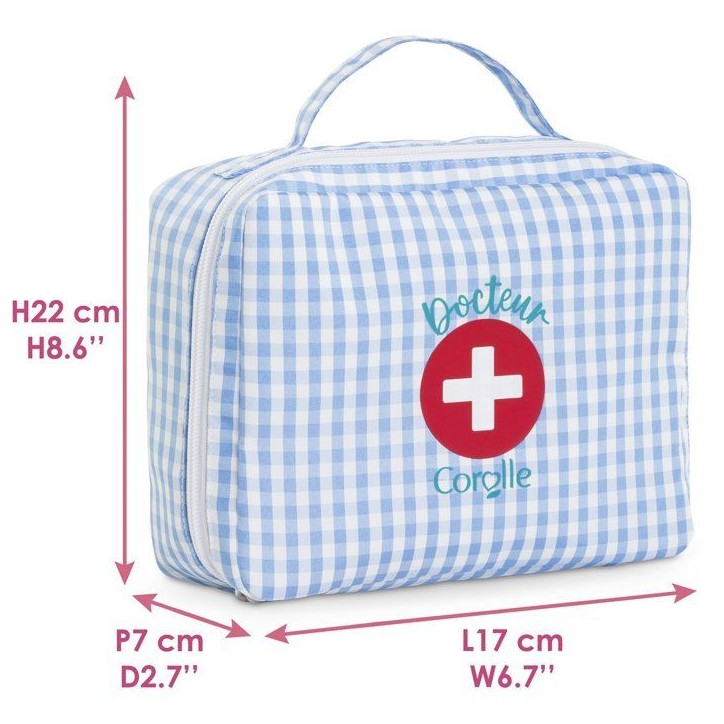 Ma valise Docteur et accessoires - COROLLE - Pour poupon de 30 a 36 cm - Des 18 mois Ma valise Docteur et accessoires - COROLLE - Pour poupon de 30 a 36 cm - Des 18 mois
