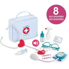 Ma valise Docteur et accessoires - COROLLE - Pour poupon de 30 a 36 cm