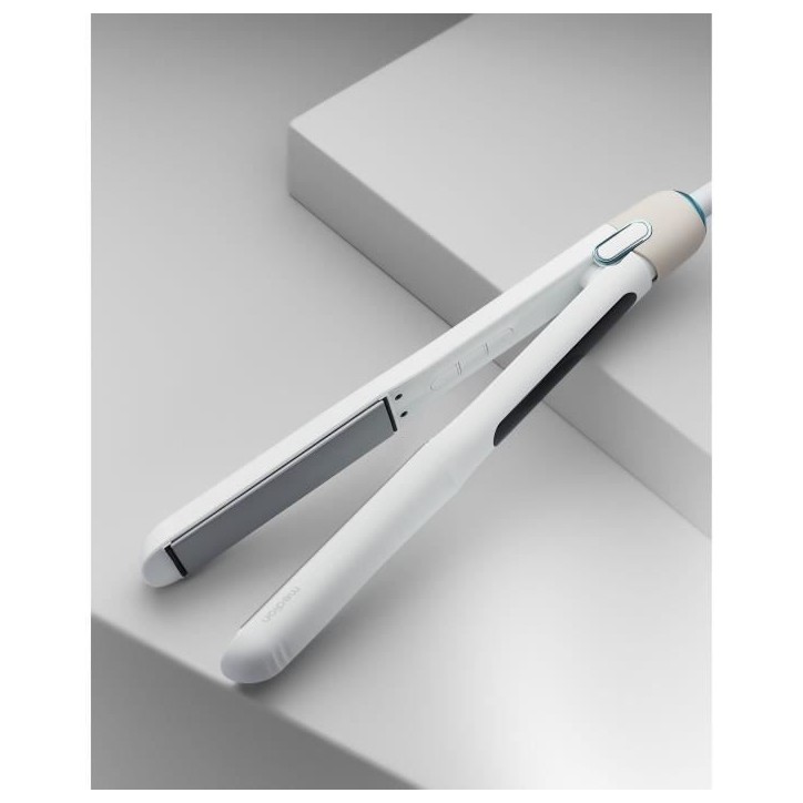 Lisseur - MEDION - MD19925 - 56 W - 5 programmes - 165 a 210 °C - Affichage LED - Blanc Lisseur - MEDION - MD19925 - 56 W - 5 programmes - 165 a 210 °C - Affichage LED - Blanc