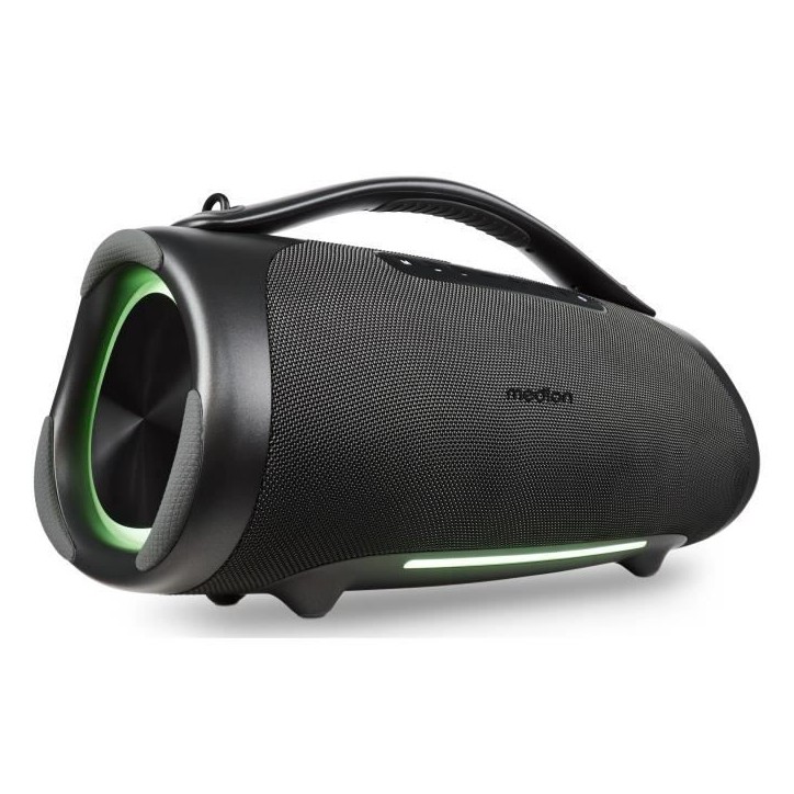 Enceinte Bluetooth - MEDION - XL - 100W RMS - Autonomie 30h - Protection IPX7 - RGB Enceinte Bluetooth - MEDION - XL - 100W RMS - Autonomie 30h - Protection IPX7 - RGB