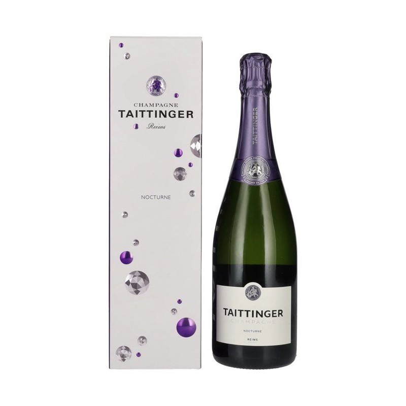 Champagne Taittinger Nocturne Sec 12,5% - Etui 75cl