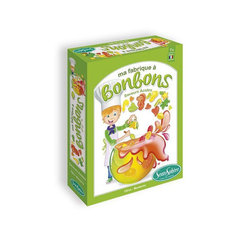 Kit créatif alimentaire - SENTOSPHERE - Mini Fabrique a bonbons - Sav