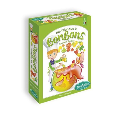 Kit créatif alimentaire - SENTOSPHERE - Mini Fabrique a bonbons - Sav