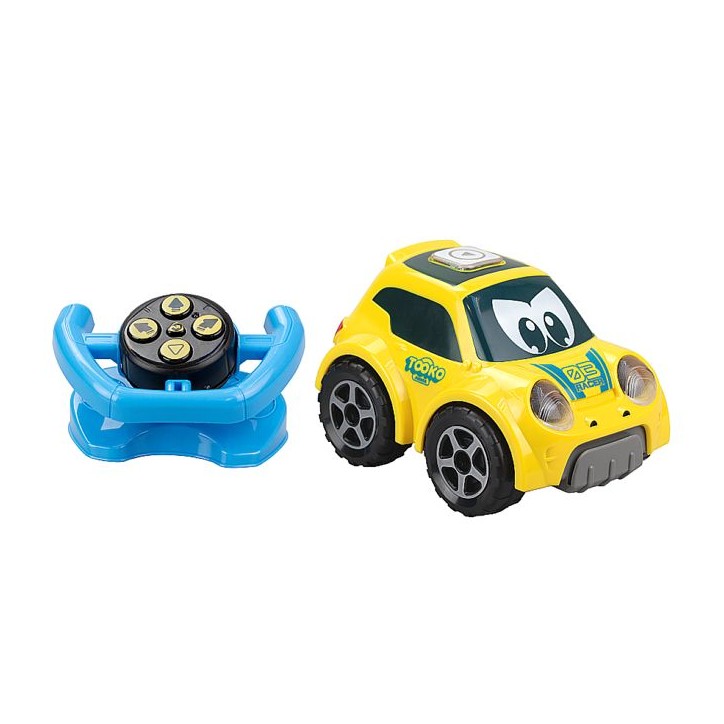 Voiture télécommandée - TOOKO - FOLLOW ME - Yellow - Avec volant - Des 2 ans
