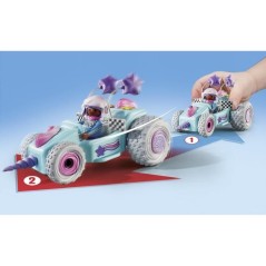 PLAYMOBIL 71635 Jeune fille licorne et kart, Funstars, 46 pieces, des