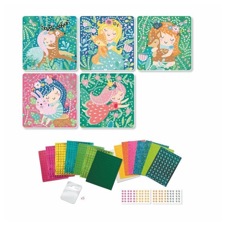 Mosaiques - SYCOMORE - Stick'N Fun - Princesses des bois - Des 5 ans Mosaiques - SYCOMORE - Stick'N Fun - Princesses des bois - Des 5 ans