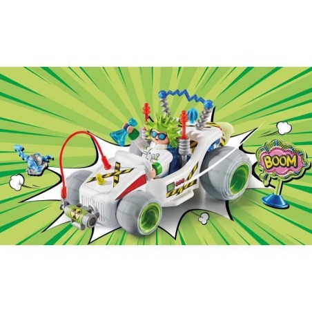 PLAYMOBIL 71633 Chercheur et kart, Funstars, 40 pieces, des 4 ans
