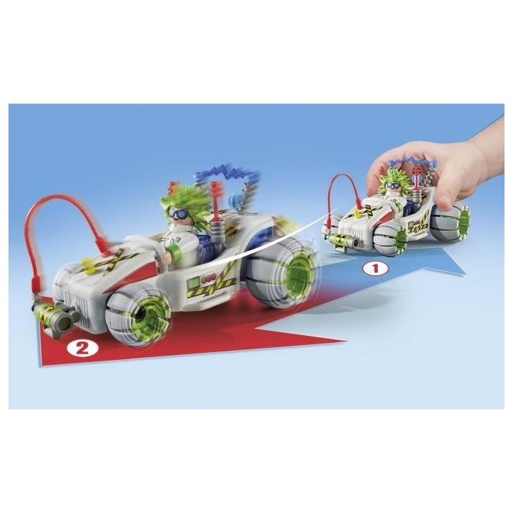 PLAYMOBIL 71633 Chercheur et kart, Funstars, 40 pieces, des 4 ans