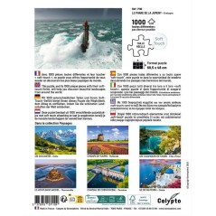 Puzzle - SENTOSPHERE - Calypto - 1000 pieces - Le Phare de la Jument -