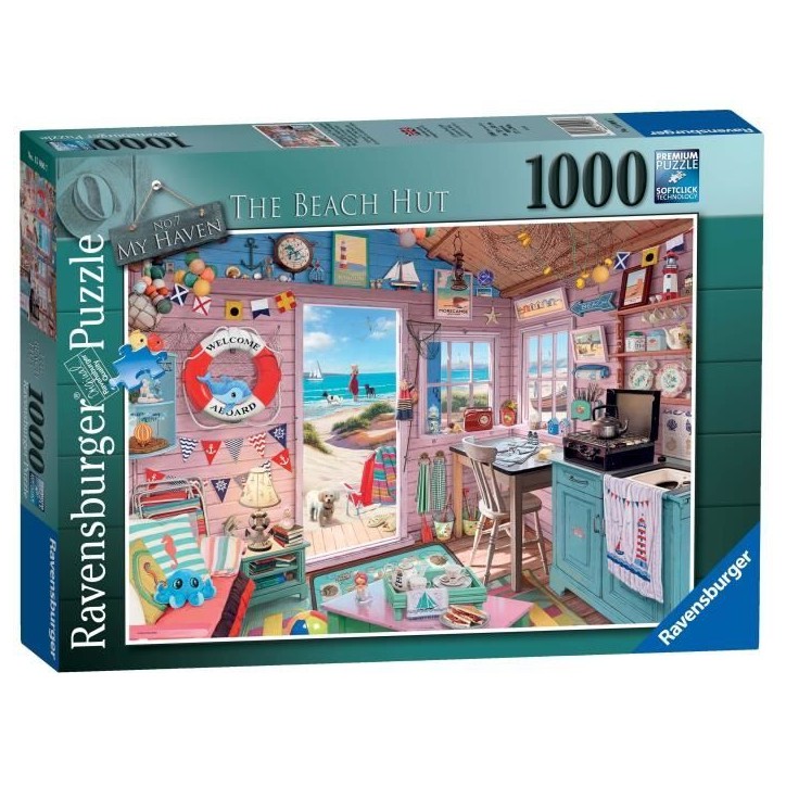 1000p Cabanon de la plage