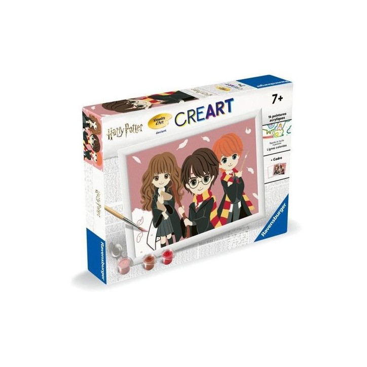 Set de peinture par numéro - Ravensburger - CreArt Kids - Portrait de groupe - 18x24cm - Enfants Set de peinture par numéro - Ravensburger - CreArt Kids - Portrait de groupe - 18x24cm - Enfants
