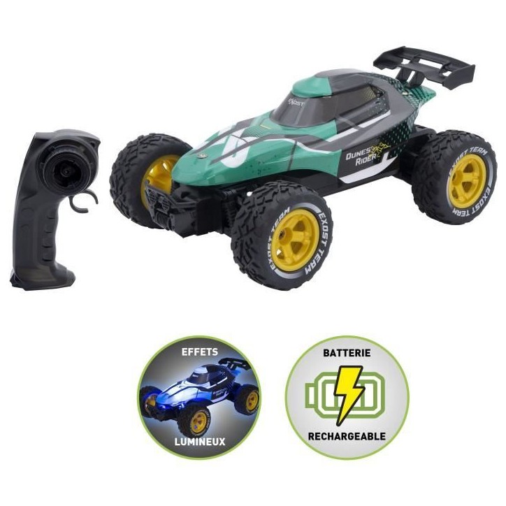 Voiture télécommandée - EXOST - DUNE RUNNER 2.4 Ghz - 1:24 - Mini buggy tout-terrain - Rapité 15 km Voiture télécommandée - EXOST - DUNE RUNNER 2.4 Ghz - 1:24 - Mini buggy tout-terrain - Rapité 15 km